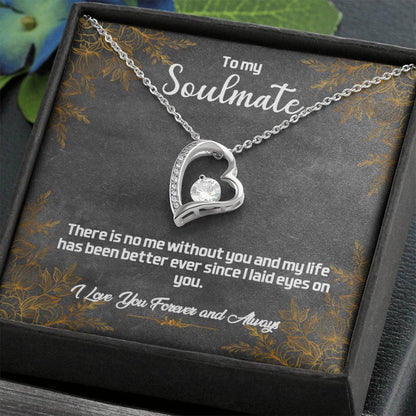 To my One and Only, My Soulmate; Jewelry Necklace Design